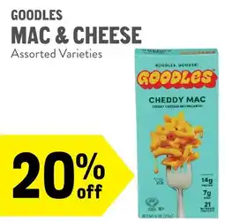 New Seasons Market Goodles mac & cheese offer