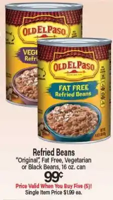 Angelo Caputo's Fresh Market Refried Beans offer
