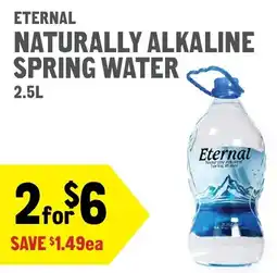 New Seasons Market Eternal naturally alkaline spring water offer