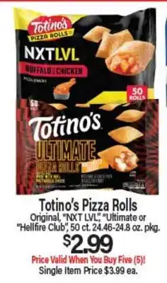 Angelo Caputo's Fresh Market Totino's Pizza Rolls offer