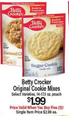 Angelo Caputo's Fresh Market Betty Crocker Original Cookie Mixes offer