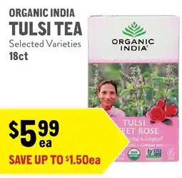 New Seasons Market Organic India Tulsi Tea offer