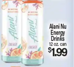 Angelo Caputo's Fresh Market Alani Nu Energy Drinks offer
