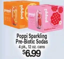 Angelo Caputo's Fresh Market Poppi Sparkling Pre-Biotic Sodas offer