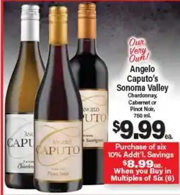 Angelo Caputo's Fresh Market Angelo Caputo's Sonoma Valley offer