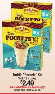 Angelo Caputo's Fresh Market Tortilla Pockets Kit offer