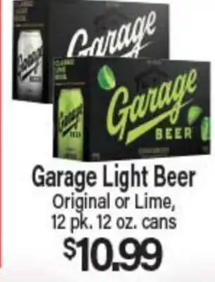 Angelo Caputo's Fresh Market Garage Light Beer offer