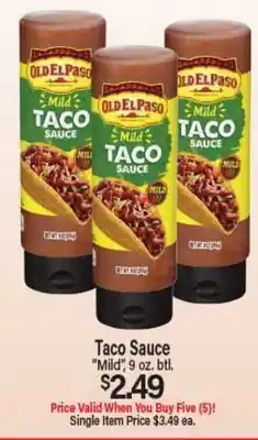 Angelo Caputo's Fresh Market Taco Sauce offer
