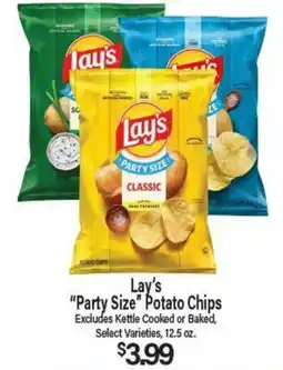 Angelo Caputo's Fresh Market Lay's Party Size Potato Chips offer