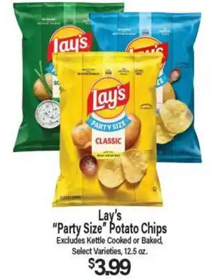 Angelo Caputo's Fresh Market Lay's Party Size Potato Chips offer