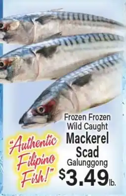Angelo Caputo's Fresh Market Frozen Wild Caught Mackerel Scad Galunggong offer