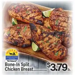 Angelo Caputo's Fresh Market BONE-IN SPLIT CHICKEN BREAST offer