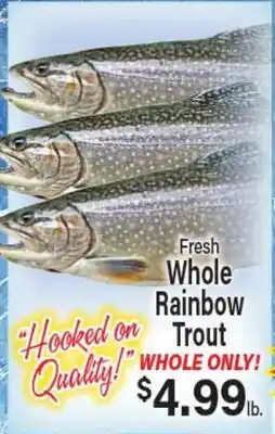 Angelo Caputo's Fresh Market Fresh Whole Rainbow Trout offer