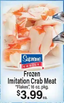 Angelo Caputo's Fresh Market Frozen Imitation Crab Meat offer