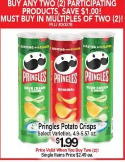 Angelo Caputo's Fresh Market Pringles Potato Crisps offer