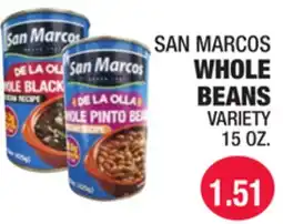 Carnicerias Jimenez SAN MARCOS WHOLE BEANS offer