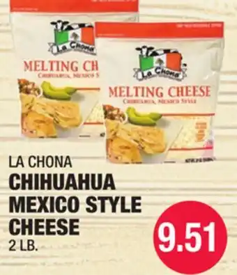 Carnicerias Jimenez LA CHONA CHIHUAHUA MEXICO STYLE CHEESE offer
