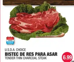 Carnicerias Jimenez TENDER THIN CHARCOAL STEAK offer