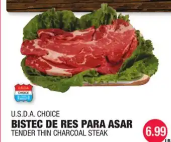Carnicerias Jimenez TENDER THIN CHARCOAL STEAK offer