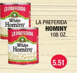 Carnicerias Jimenez LA PREFERIDA HOMINY offer