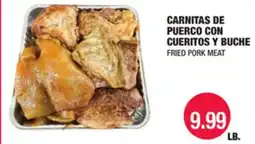Carnicerias Jimenez CARNITAS DE PUERCO CON CUERITOS Y BUCHE offer