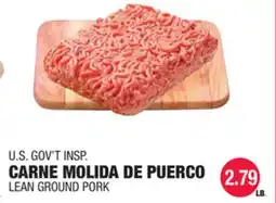 Carnicerias Jimenez U.S. GOV'T INSP. CARNE MOLIDA DE PUERCO offer
