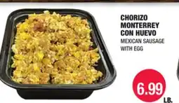 Carnicerias Jimenez CHORIZO MONTERREY CON HUEVO offer