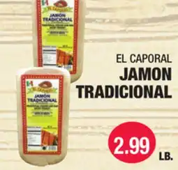 Carnicerias Jimenez EL CAPORAL JAMON TRADICIONAL offer