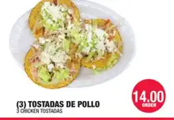 Carnicerias Jimenez (3) TOSTADAS DE POLLO offer