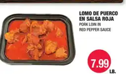 Carnicerias Jimenez LOMO DE PUERCO EN Salsa Roja offer