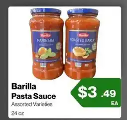 Market Place on Oakton Barilla Pasta Sauce offer