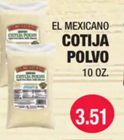 Carnicerias Jimenez EL MEXICANO COTIJA POLVO offer