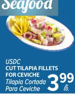 Cermak Fresh Market USDC CUT TILAPIA FILLETS FOR CEVICHE offer
