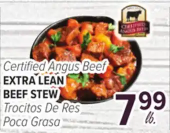 Cermak Fresh Market Certified Angus Beef EXTRA LEAN BEEF STEW offer