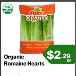 Market Place on Oakton Organic Romaine Hearts offer