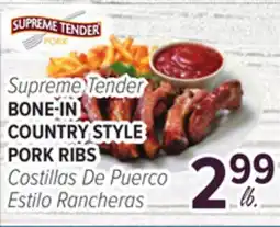Cermak Fresh Market Supreme Tender BONE-IN COUNTRY STYLE PORK RIBS offer