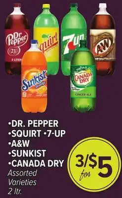 Cermak Fresh Market • DR. PEPPER • SOQUIRT • 7-UP • A&W • SUNKIST • CANADA DRY offer