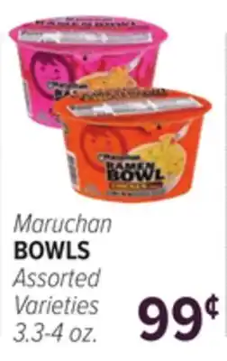 Cermak Fresh Market Maruchan BOWLS offer