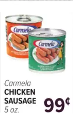 Cermak Fresh Market Carmela CHICKEN SAUSAGE offer