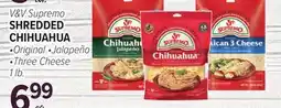 Cermak Fresh Market V&V Supremo SHREDDED CHIHUAHUA offer