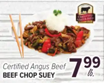 Cermak Fresh Market Certified Angus Beef BEEF CHOP SUEY offer