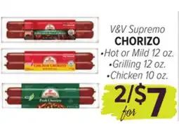 Cermak Fresh Market V&V Supremo CHORIZO offer