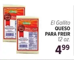 Cermak Fresh Market El Gallito QUESO PARA FREIR offer