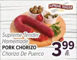 Cermak Fresh Market Supreme Tender Homemade PORK CHORIZO offer