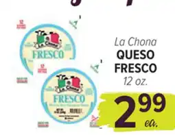 Cermak Fresh Market La Chona QUESO FRESCO offer