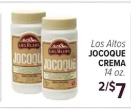 Cermak Fresh Market Los Altos JOCOQUE CREMA offer