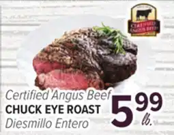 Cermak Fresh Market Certified Angus Beef CHUCK EYE ROAST offer
