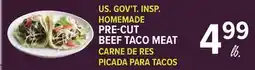 Cermak Fresh Market US. GOV'T. INSP. HOMEMADE PRE-CUT BEEF TACO MEAT offer