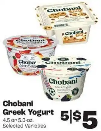 Chobani Greek Yogurt