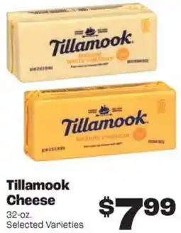 Rosauers Tillamook Cheese offer
